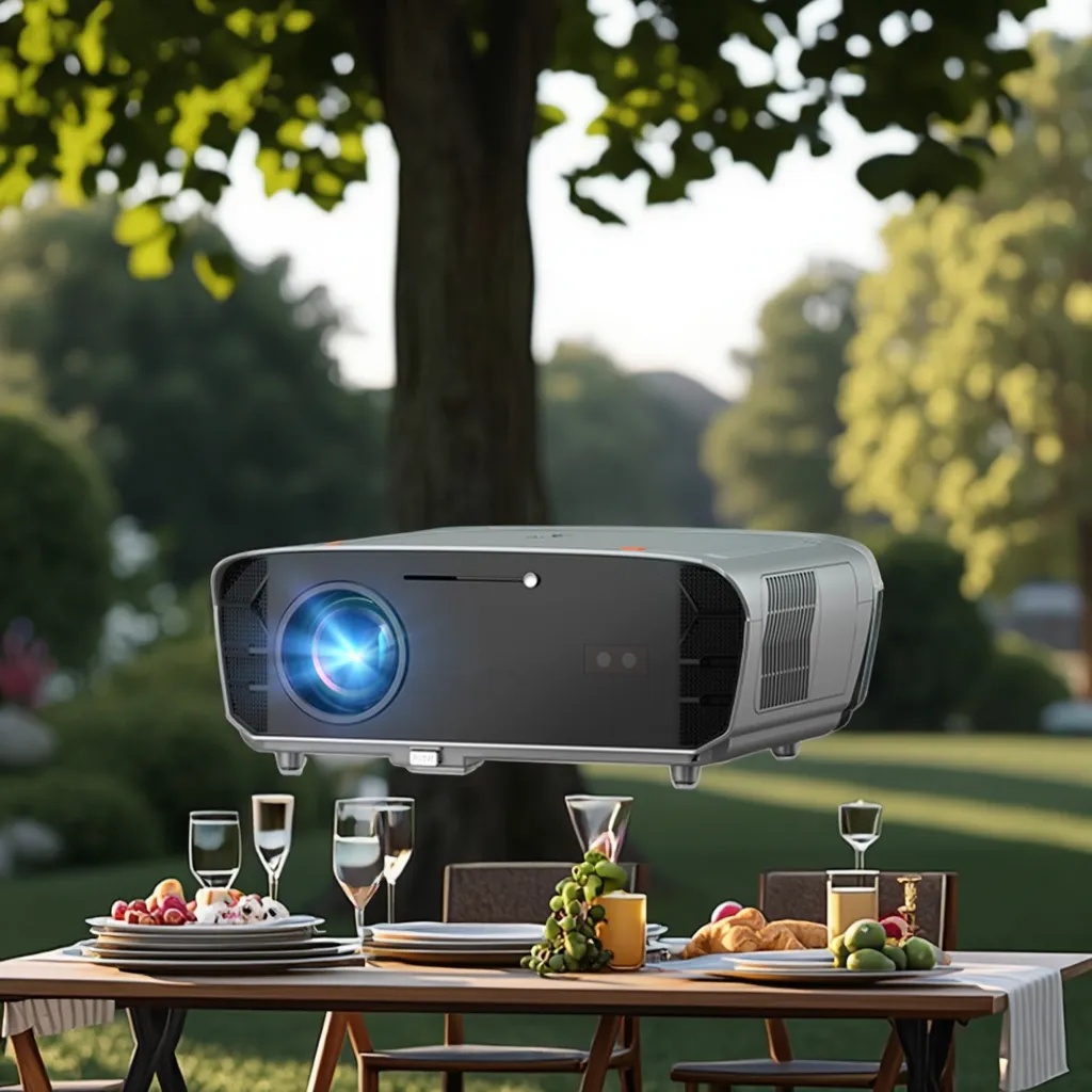 Smart Garden Video - Proyector 4k para Google Smart Wifi,