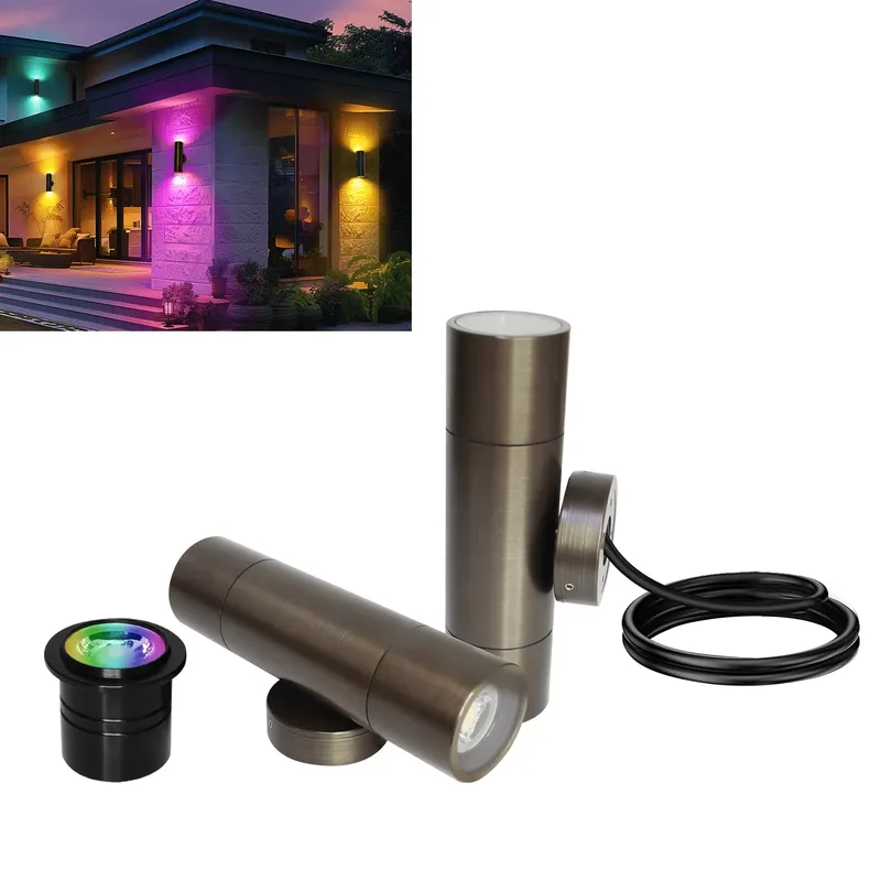 Smart Garden Usa - Lámpara de Pared LED para Exteriores