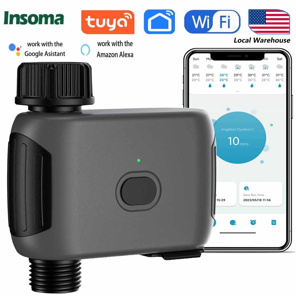 Smart Garden Hose - Temporizador de riego automático INSOMA con