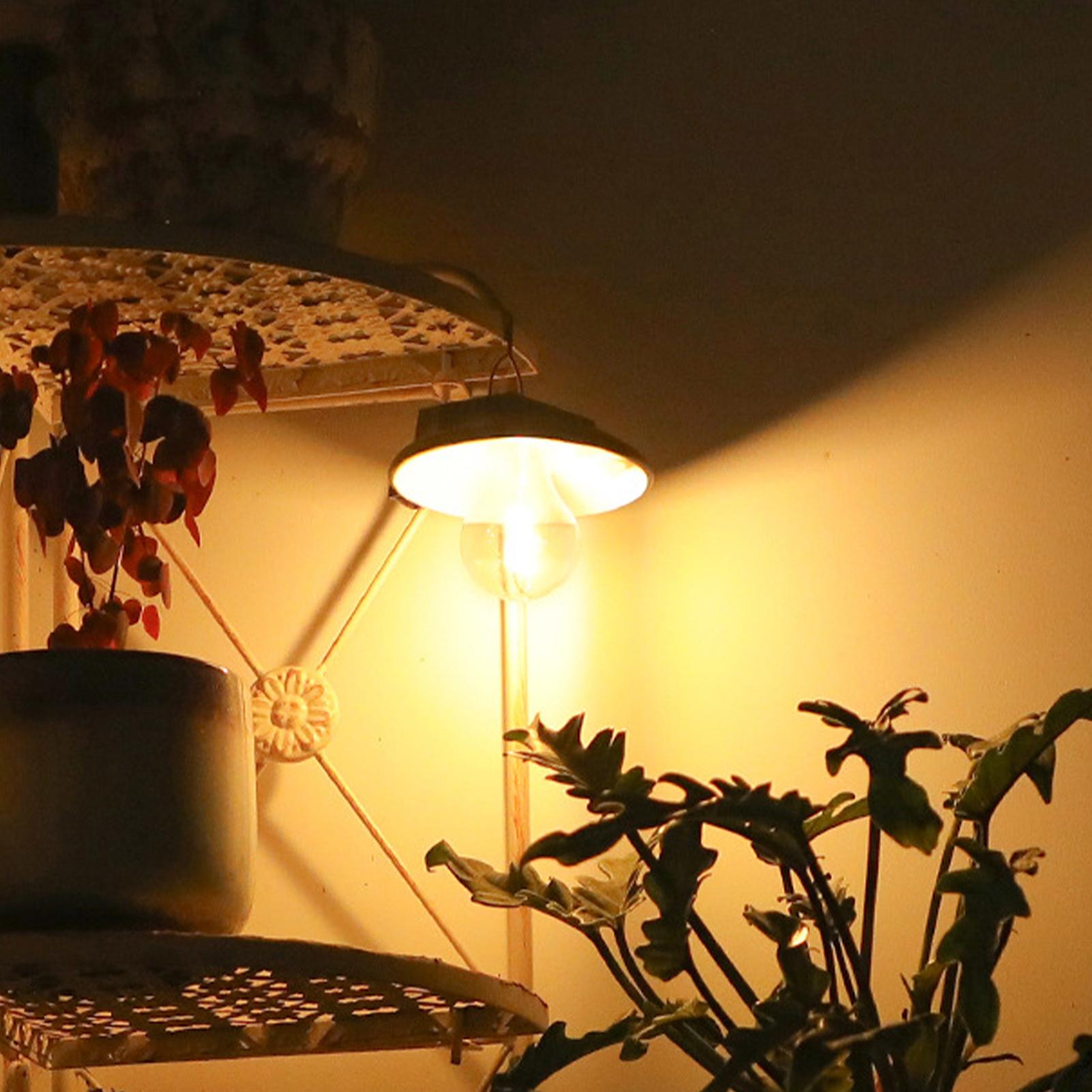 Smart Garden Sheds - Luces solares para cobertizo, luz de