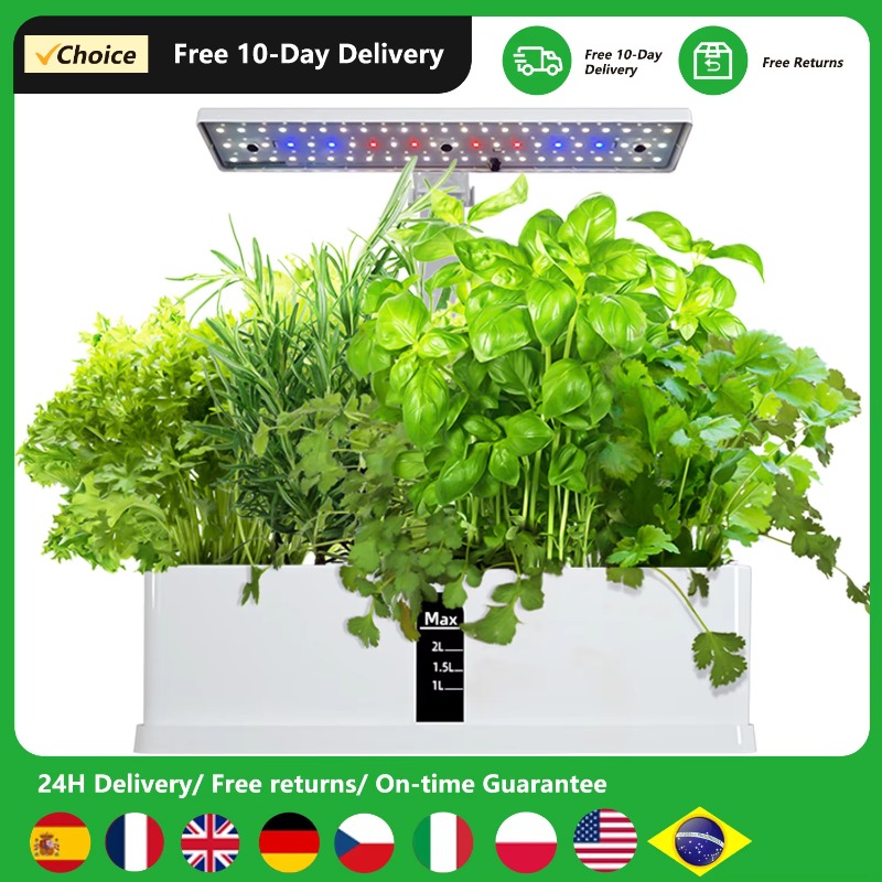 Smart Garden Usa - Sistema de Cultivo Hidropónico Inteligente de