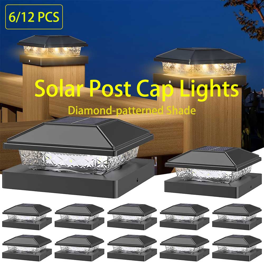 Smart Garden Fence & Balcony Hanging Planter - Luces Solares para Postes de 6/12