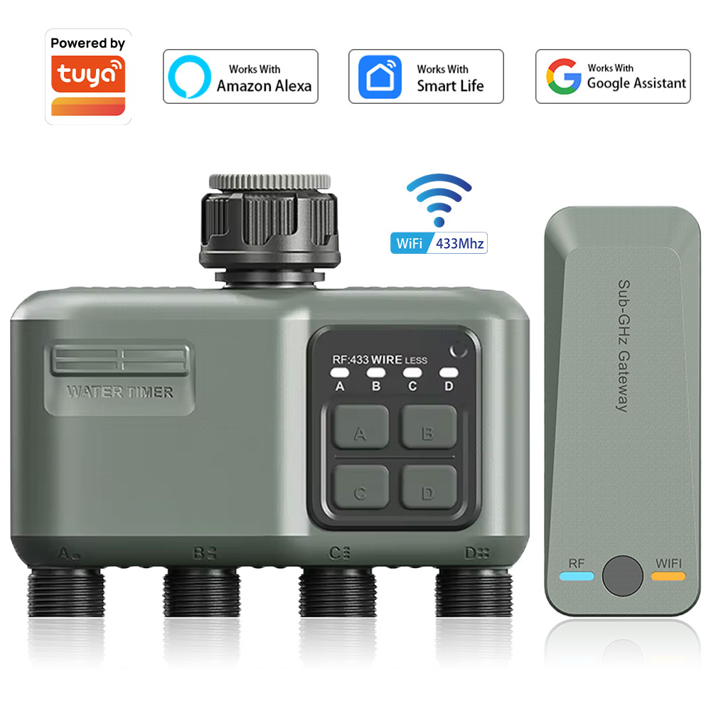 Smart Garden Hose - Temporizador de Riego Programable de 4
