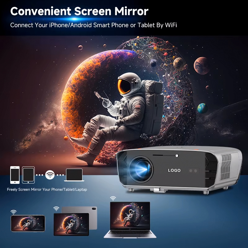 Proyector 4k para Google Smart - Smart Garden Video reseña y precio