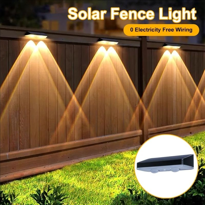 Luces Solares RGB para Cercas, - Smart Garden Fence & Balcony Hanging Planter reseña y precio