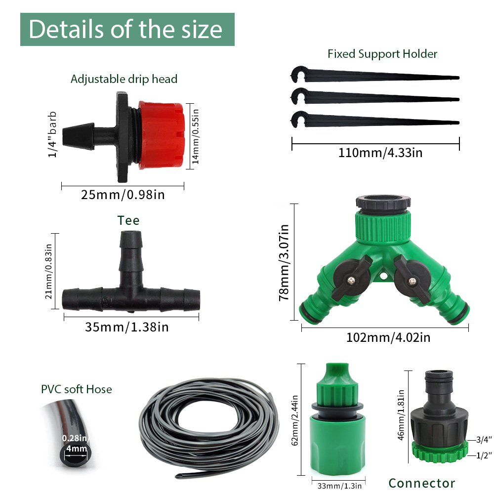 Sistema de riego por goteo par - Smart Garden Hose reseña y precio