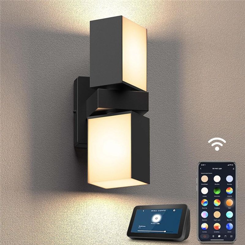 Lámpara de pared A33Z-LED, lám - Smart Garden Fence & Balcony Hanging Planter reseña y precio