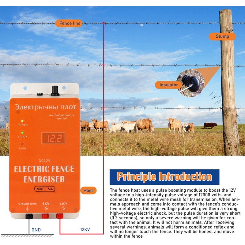 Cerca eléctrica inteligente de - Smart Garden Fence & Balcony Hanging Planter reseña y precio