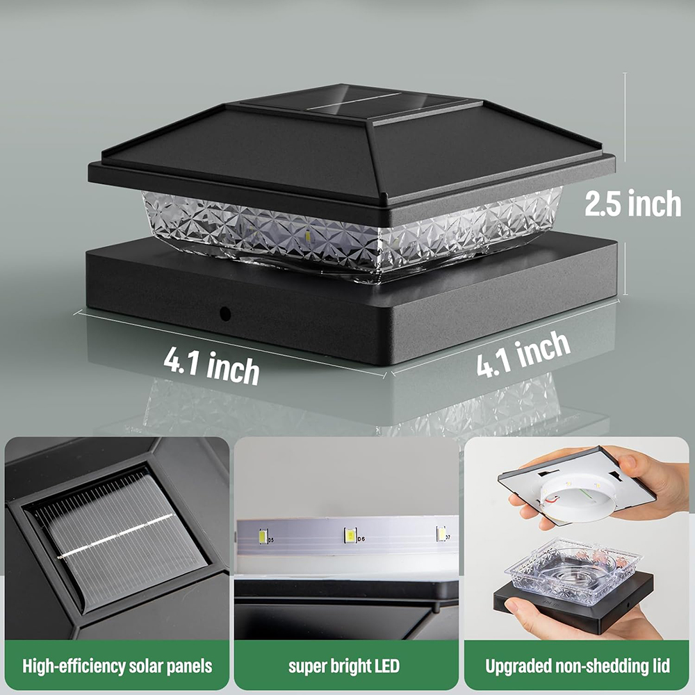 Luces Solares para Postes de 6 - Smart Garden Fence & Balcony Hanging Planter reseña y precio