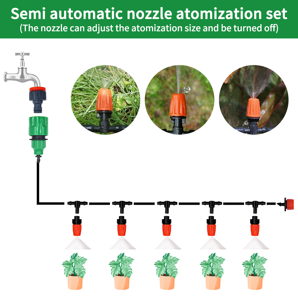 Kit de riego con boquillas ant - Smart Garden Hose reseña y precio