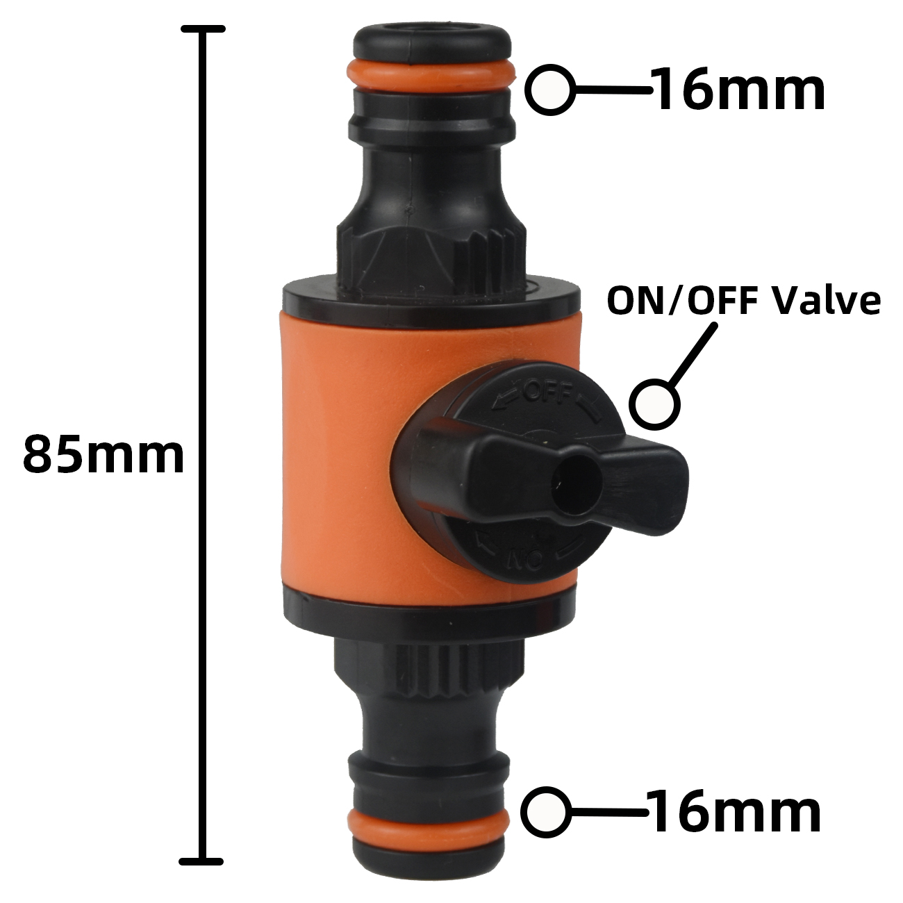 Conector de válvula de cierre  - Smart Garden Hose reseña y precio