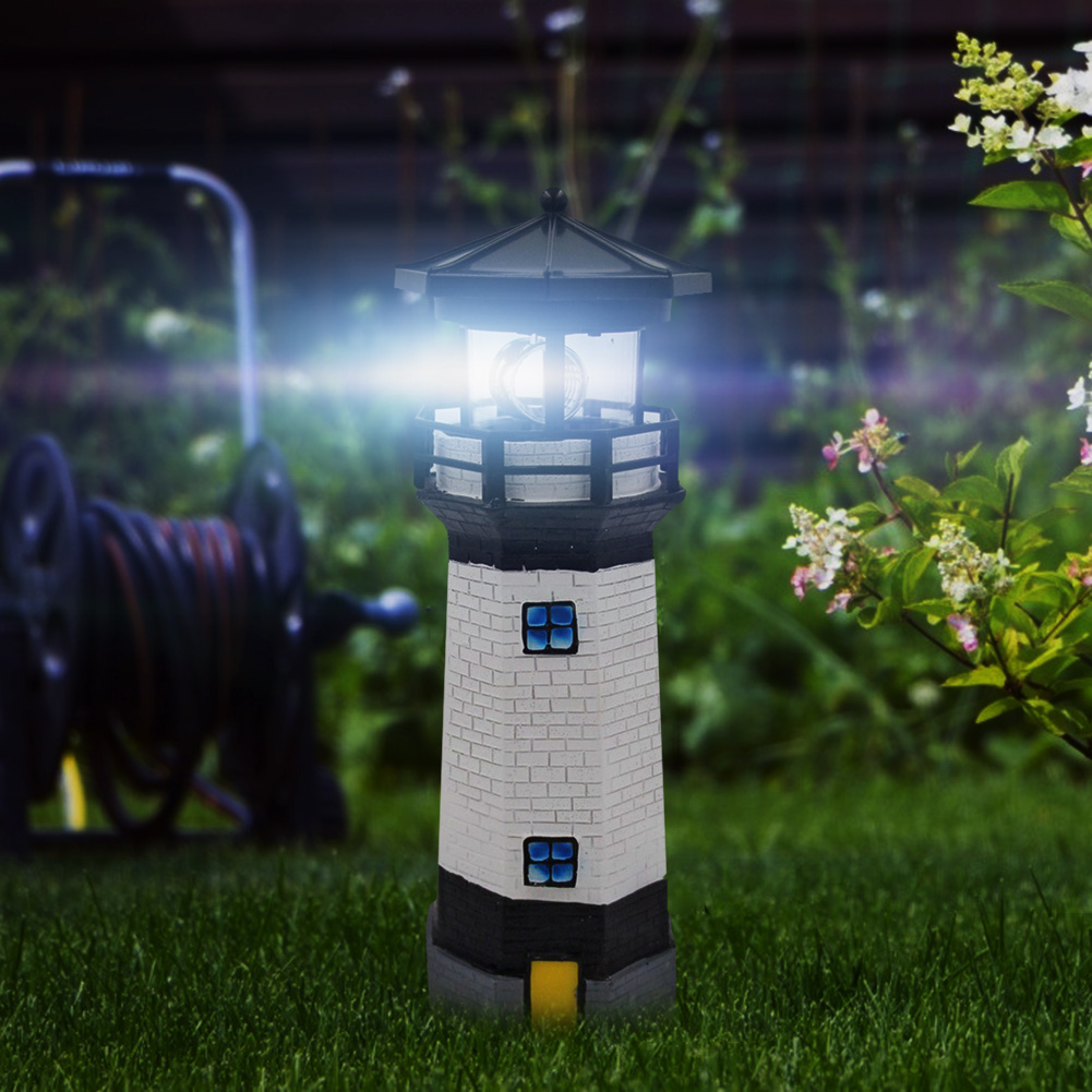 Luz LED Solar con forma de far - Smart Garden Fence & Balcony Hanging Planter reseña y precio