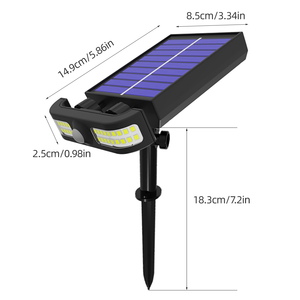 Lámpara Solar LED para Jardín, - Smart Garden Fence & Balcony Hanging Planter reseña y precio