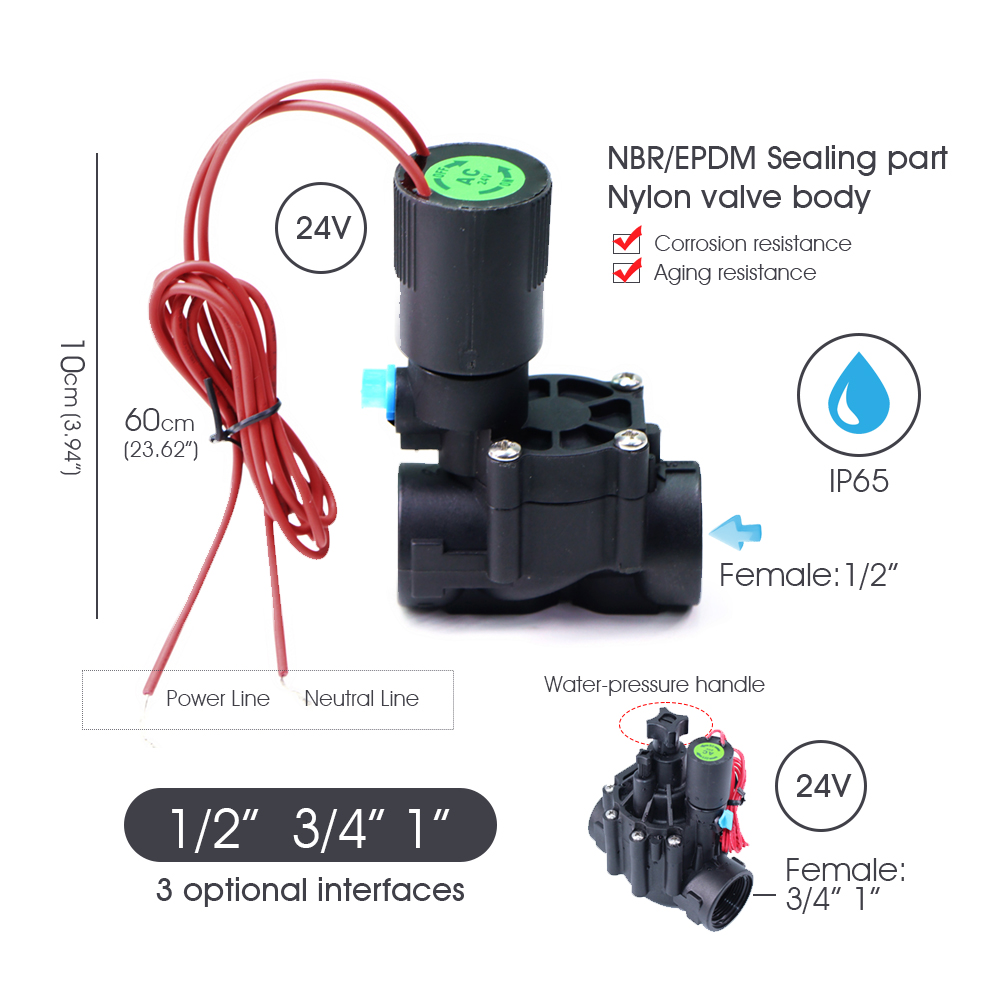 Controlador de válvula solenoi - Smart Garden Hose reseña y precio